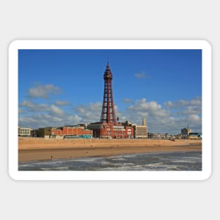 Blackpool Tower Landscape, May 2019 Sticker